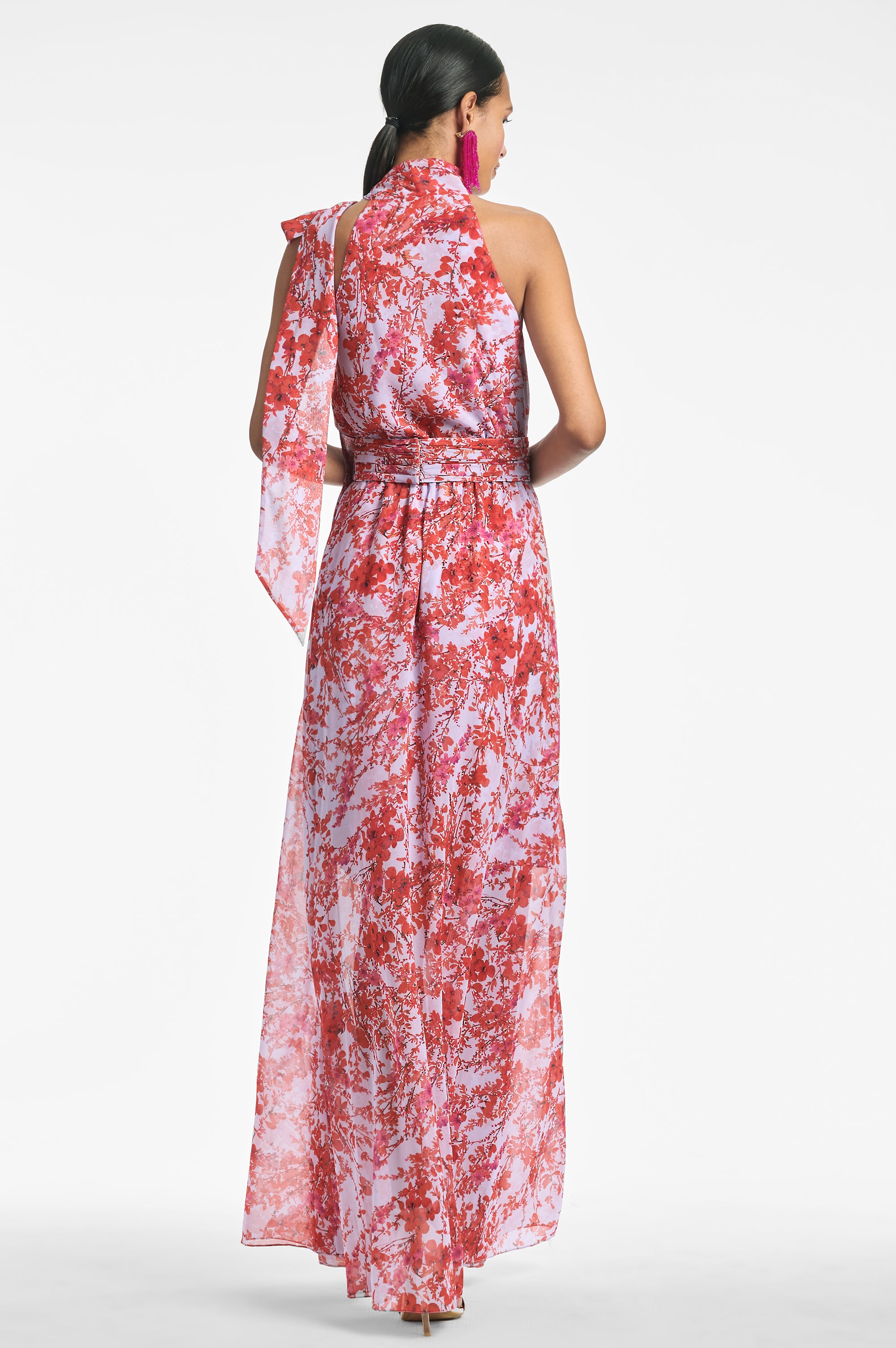 Kayla Gown - Amaranths Spray - Final Sale