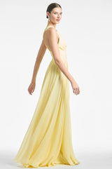 Kenzia Gown - Lemon Drop - Final Sale