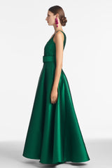 Kruse Gown - Emerald