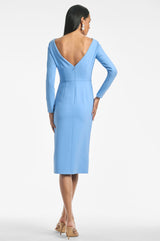 Patrizia Dress - Chambray Blue - Final Sale