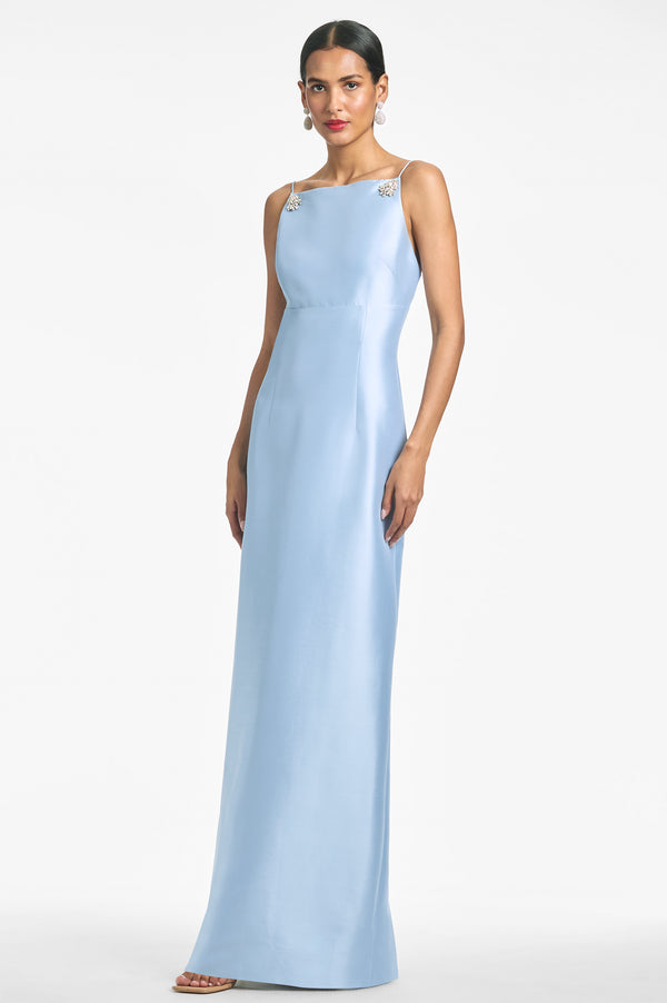 Pryce Gown - Glacial Blue