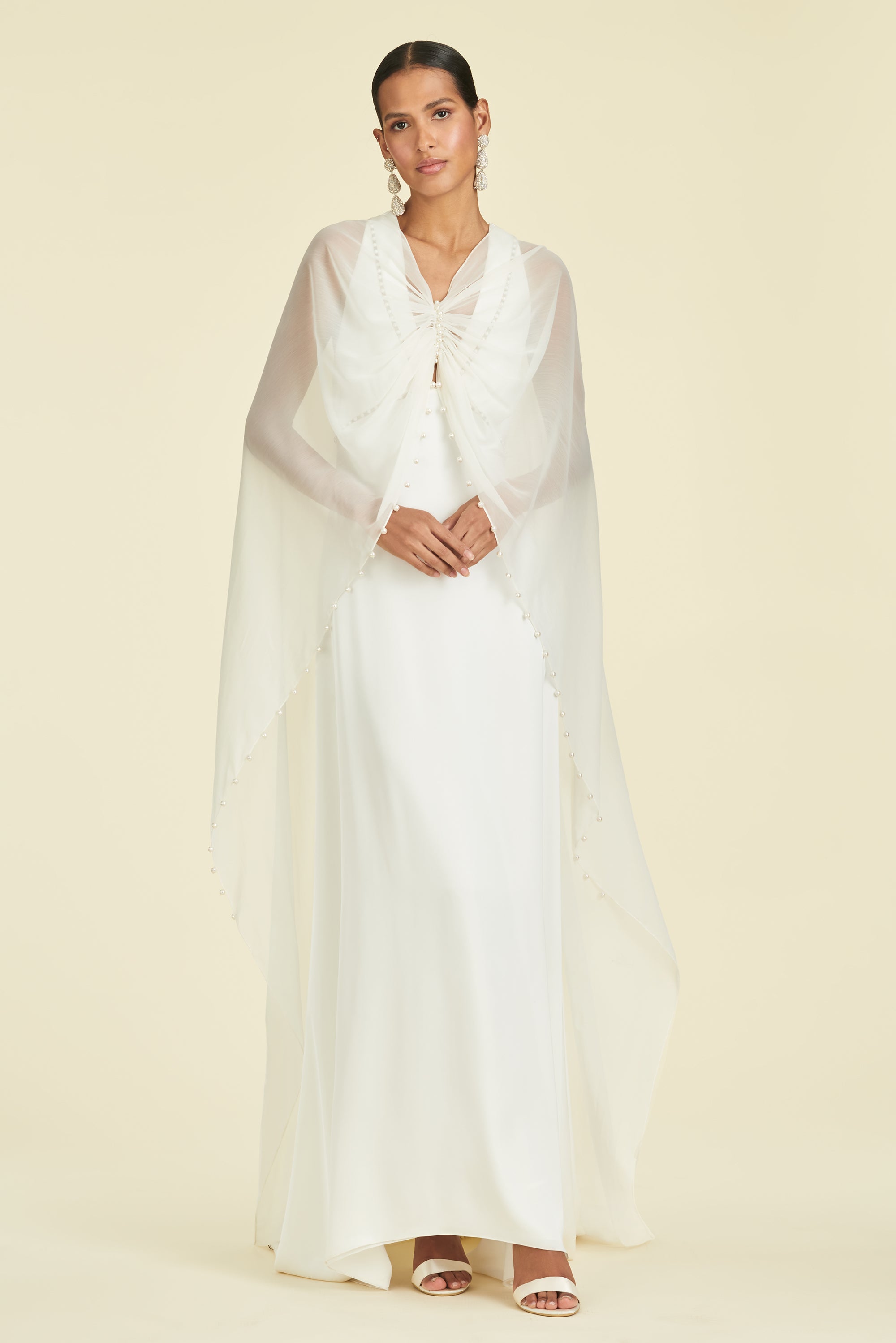 Arabella Cape - Off White