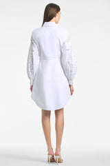 Tate Shirtdress - White - Final Sale
