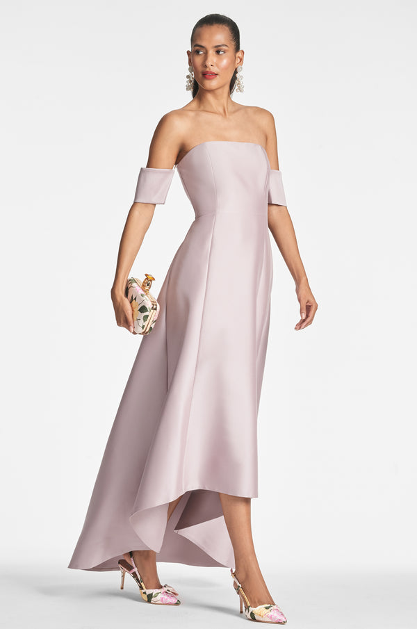 Shop Lustre | Asymmetrical Gown by Nicole Couture | Esposa