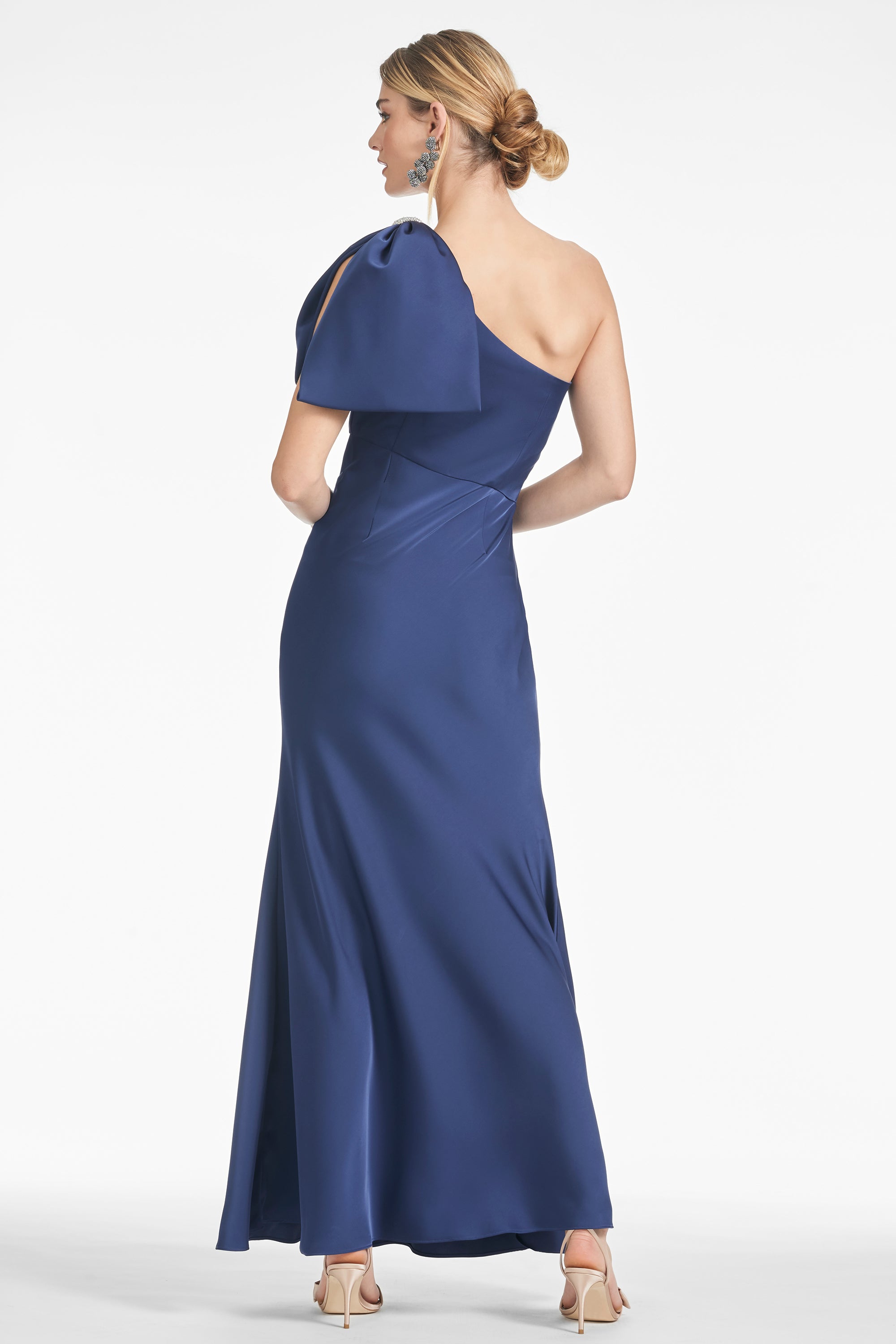 Aubrey Gown - Washed Indigo - Final Sale
