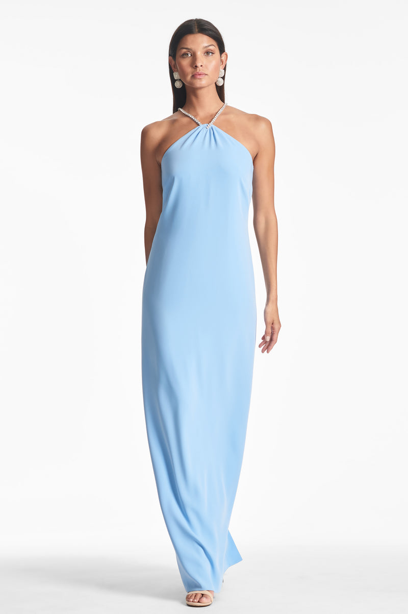 Becca Gown - Chambray Blue