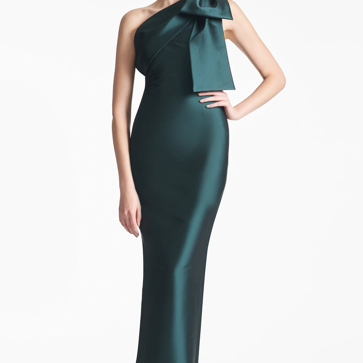 Bonnie Gown in Forest Green - Sachin & Babi