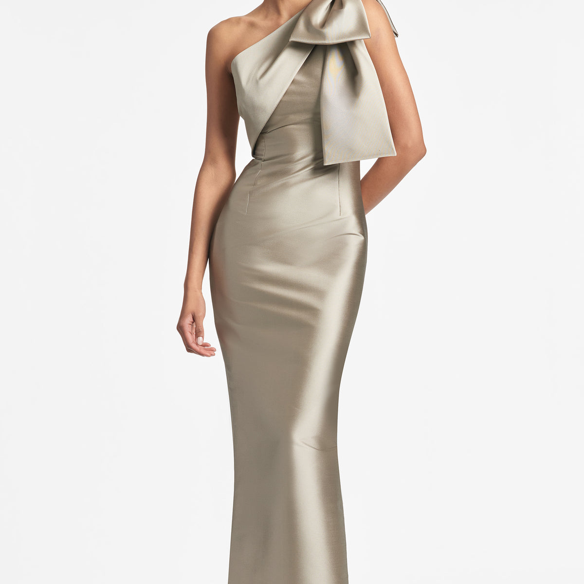pewter chiffon bridesmaid dresses Pewter Gray Chiffon Bridesmaid Dresses
