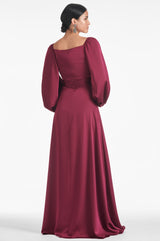 Bryant Gown - Garnet