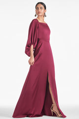 Bryant Gown - Garnet