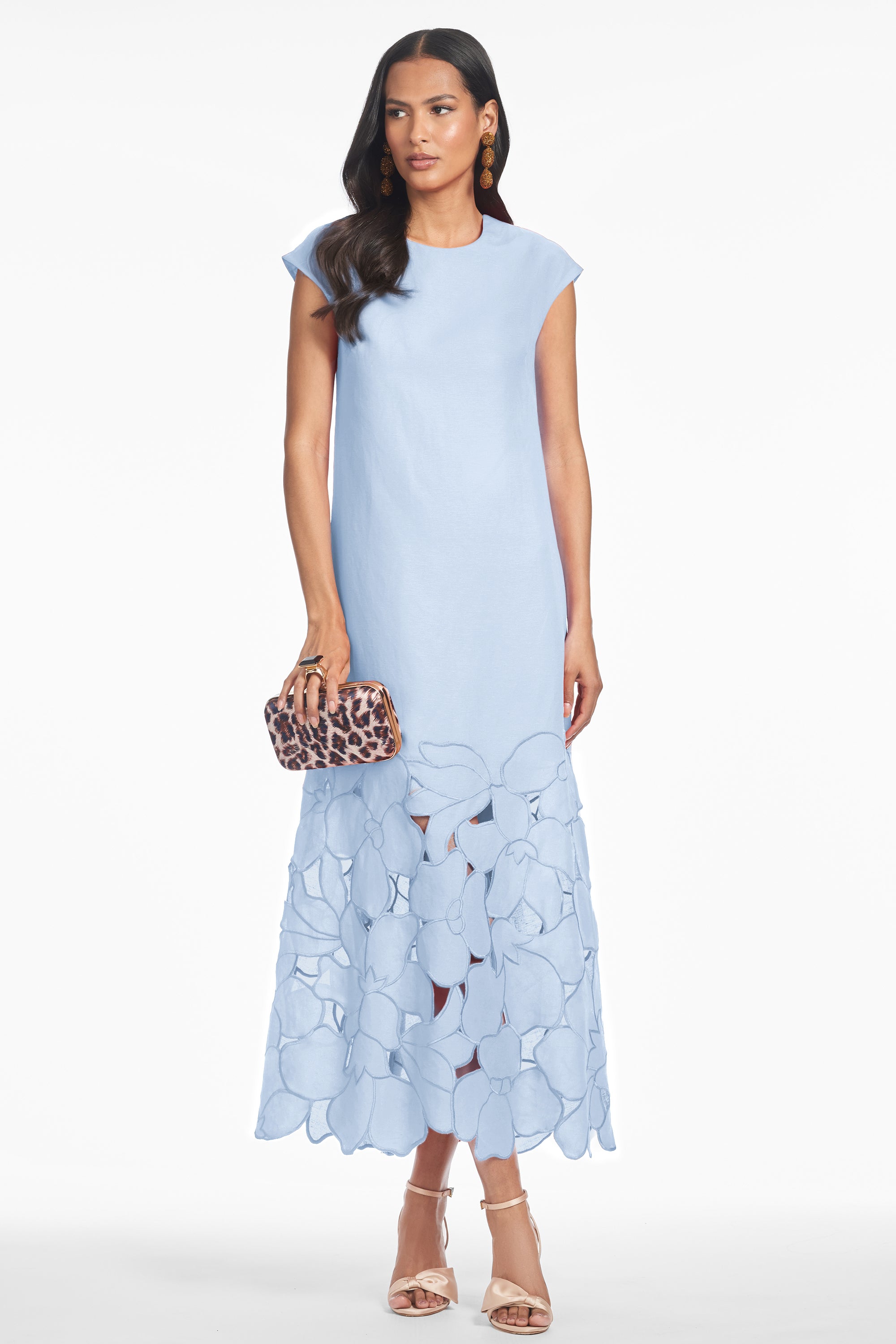 SABETTE DRESS - DELFT BLUE