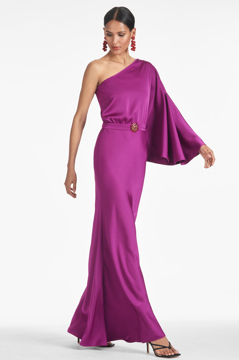 Cella Gown - Sparkling Grape