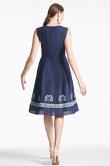 Christina Dress - Navy - Final Sale