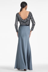 Colette Gown - Gunmetal