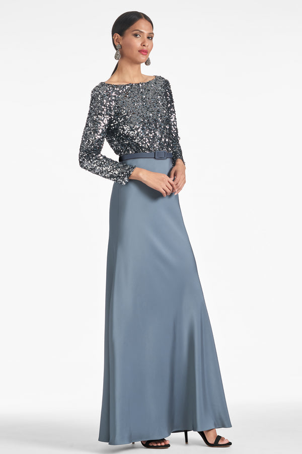 Colette Gown - Gunmetal