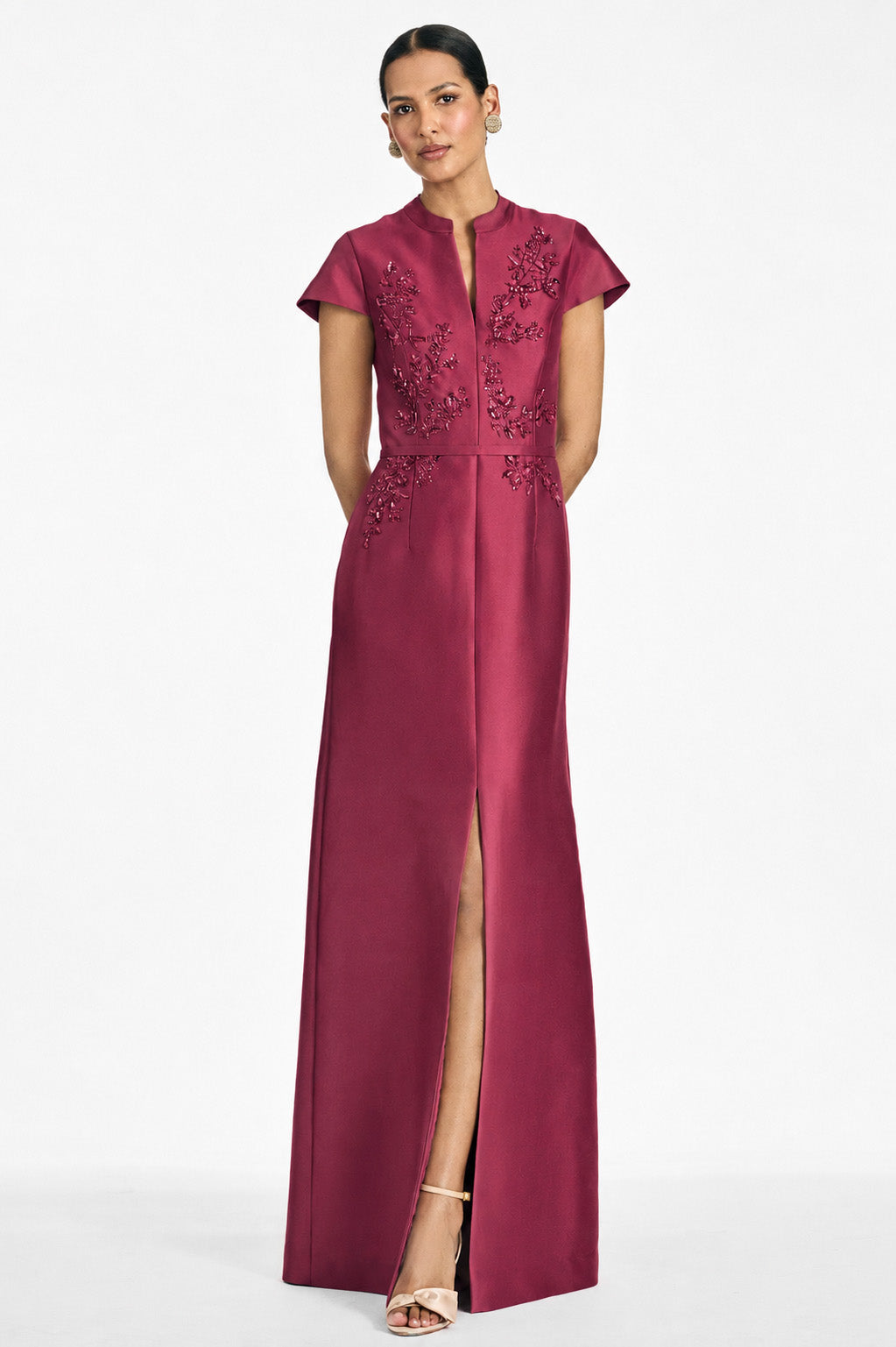 CHARLOTTE GOWN - MULBERRY