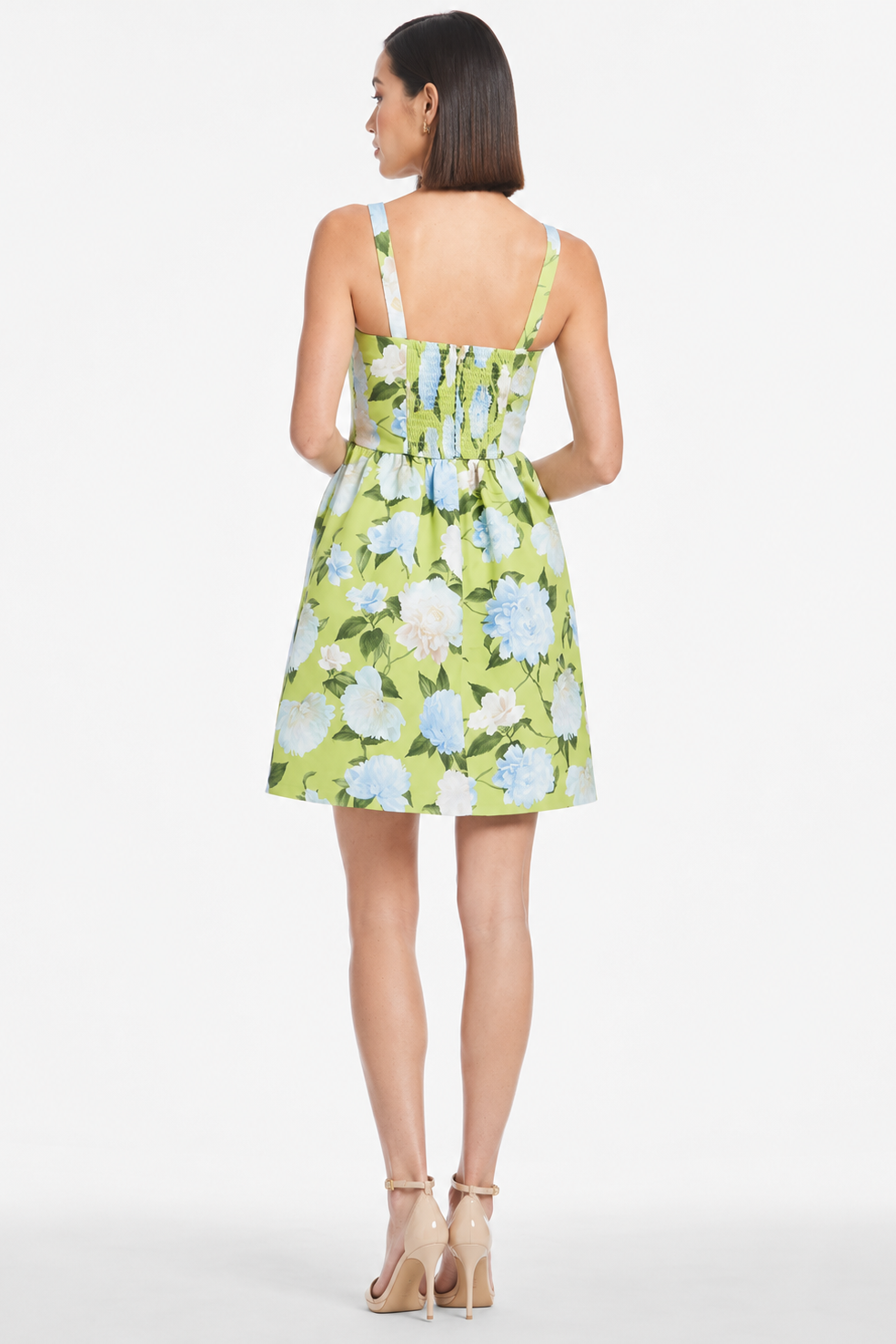 SAMIRA DRESS - CITRINE PEONIES