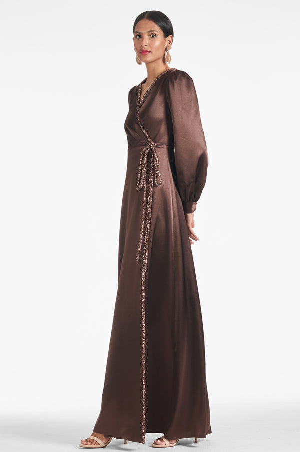 Dorthea Gown - Espresso