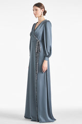 Dorthea Gown - Gunmetal - Final Sale