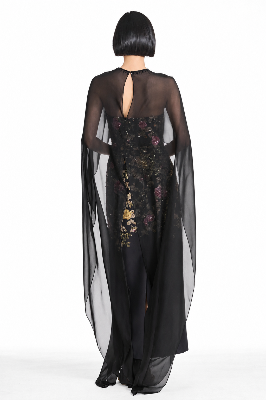 Tinsley cape   black