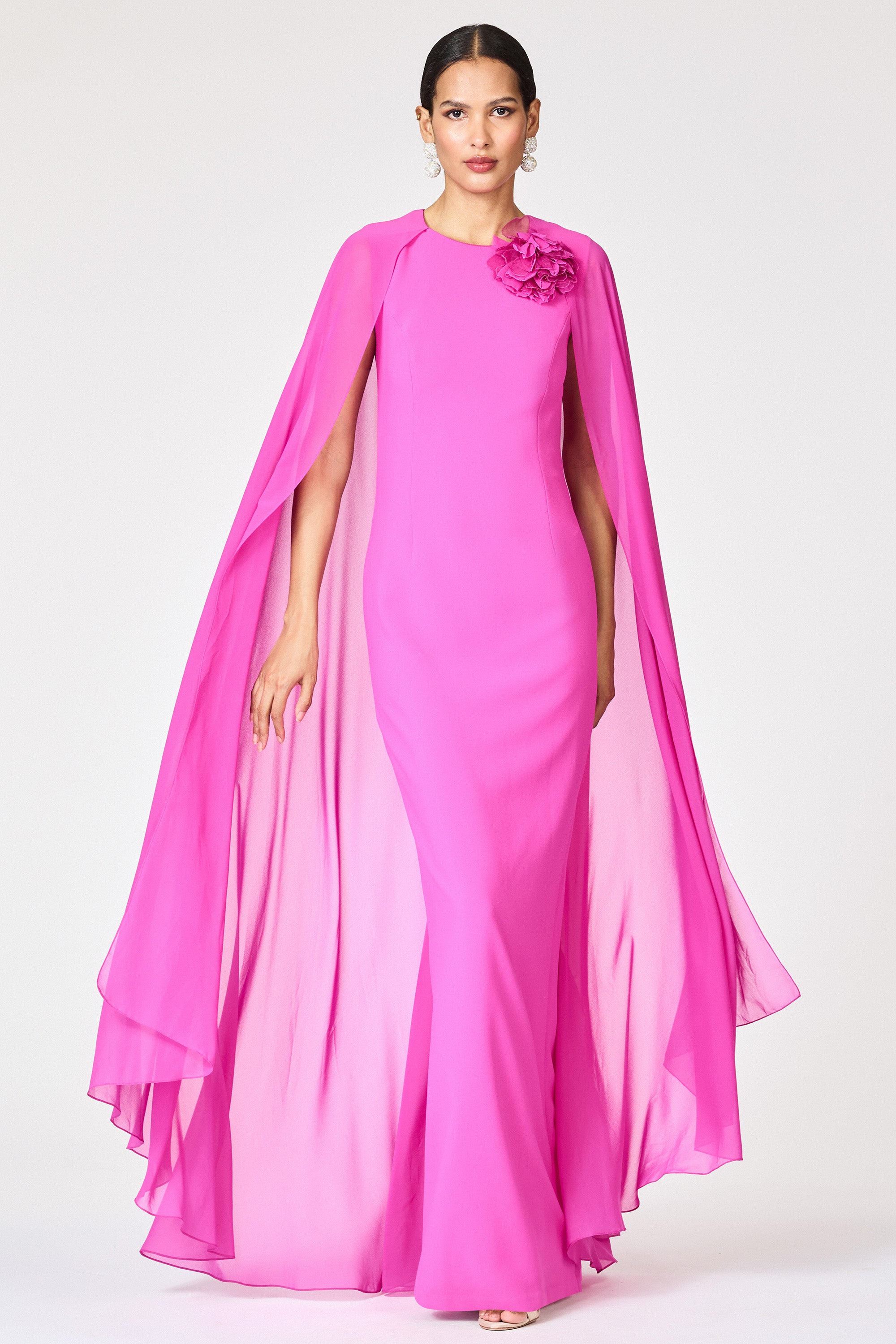 CHIARA GOWN - CERISE