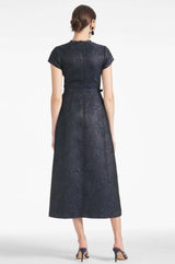 Fallon Dress - Black/Midnight