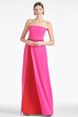 Daniella Gown - Electric Pink/Red