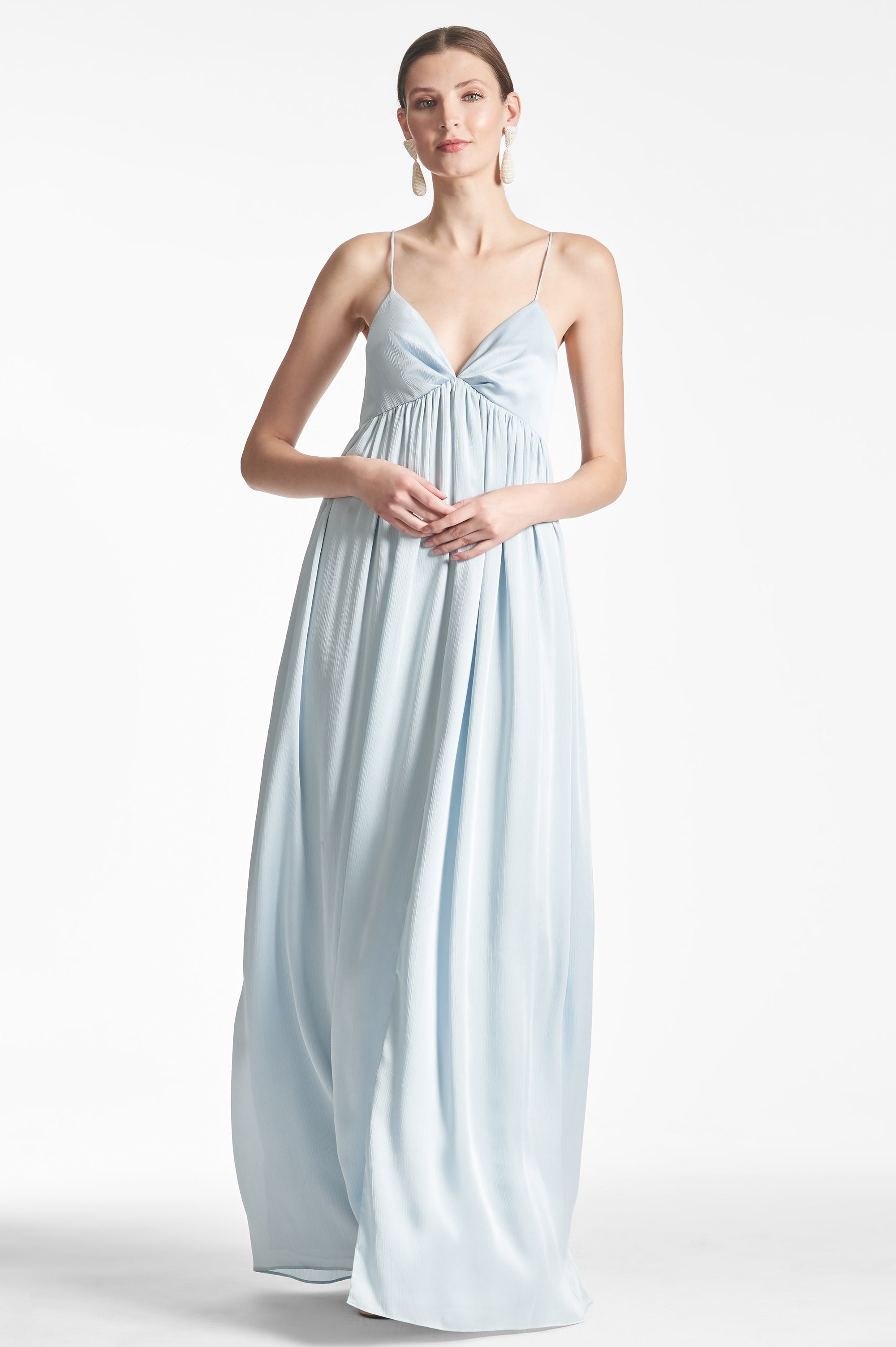 Ice Blue Lace Tulle Prom Pink Evening Dress With Beaded Straps And Crystal  Split Perfect For Bridesmaids, Formal Events, And Festivals From  Lovemydress, $58.96 | DHgate.Com