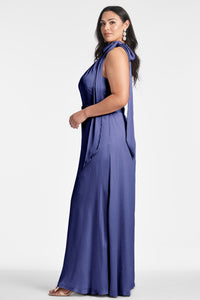 Kayla Gown - Deep Cobalt