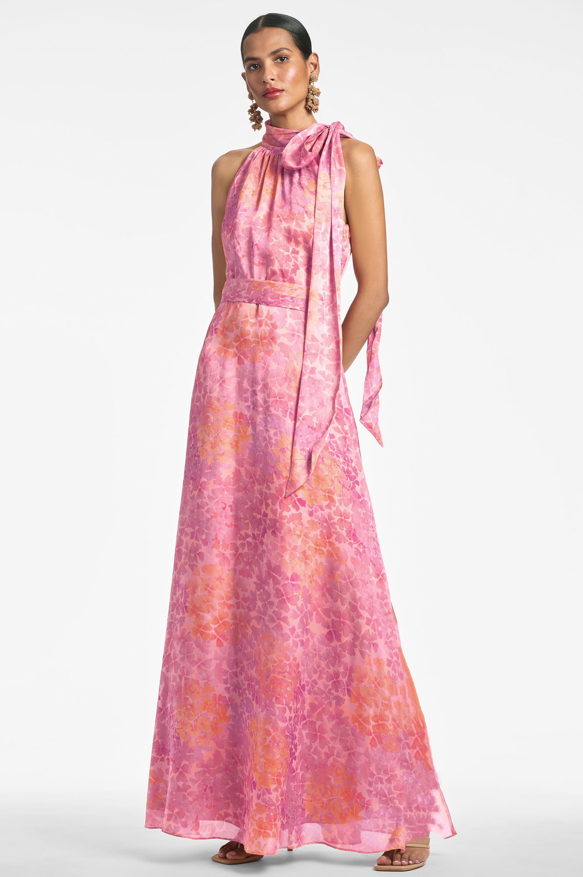 DIANA GOWN - PASTEL SUNSET HYDRANGEA
