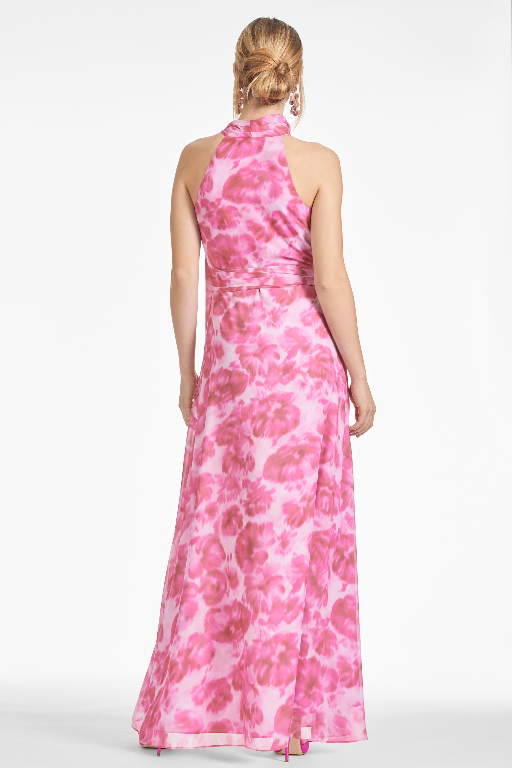 Kayla Gown - Pink Fantasia Bloom - Final Sale