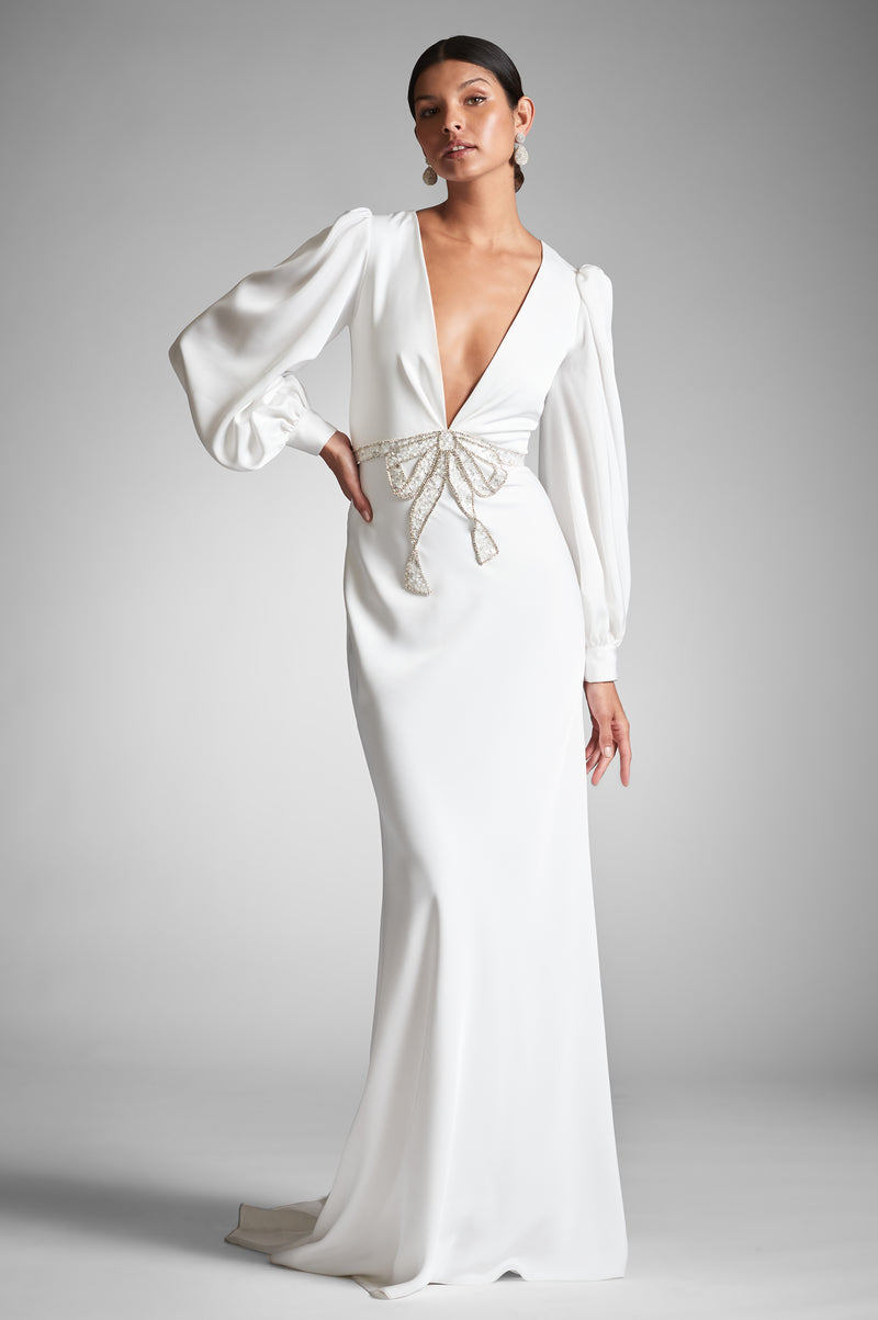 Lane Gown - Off White