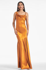 Lucy Gown - Saffron - Final Sale