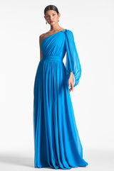 Makayla Gown - Azure - Final Sale