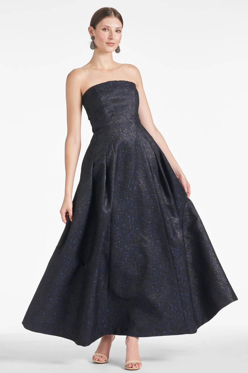 Margaux Gown - Black/Midnight