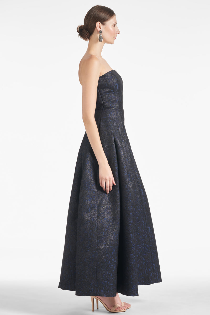 Margaux Gown - Black/Midnight