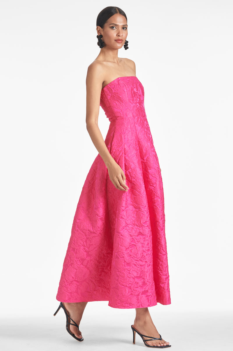 Margaux Gown - Fuchsia - Final Sale