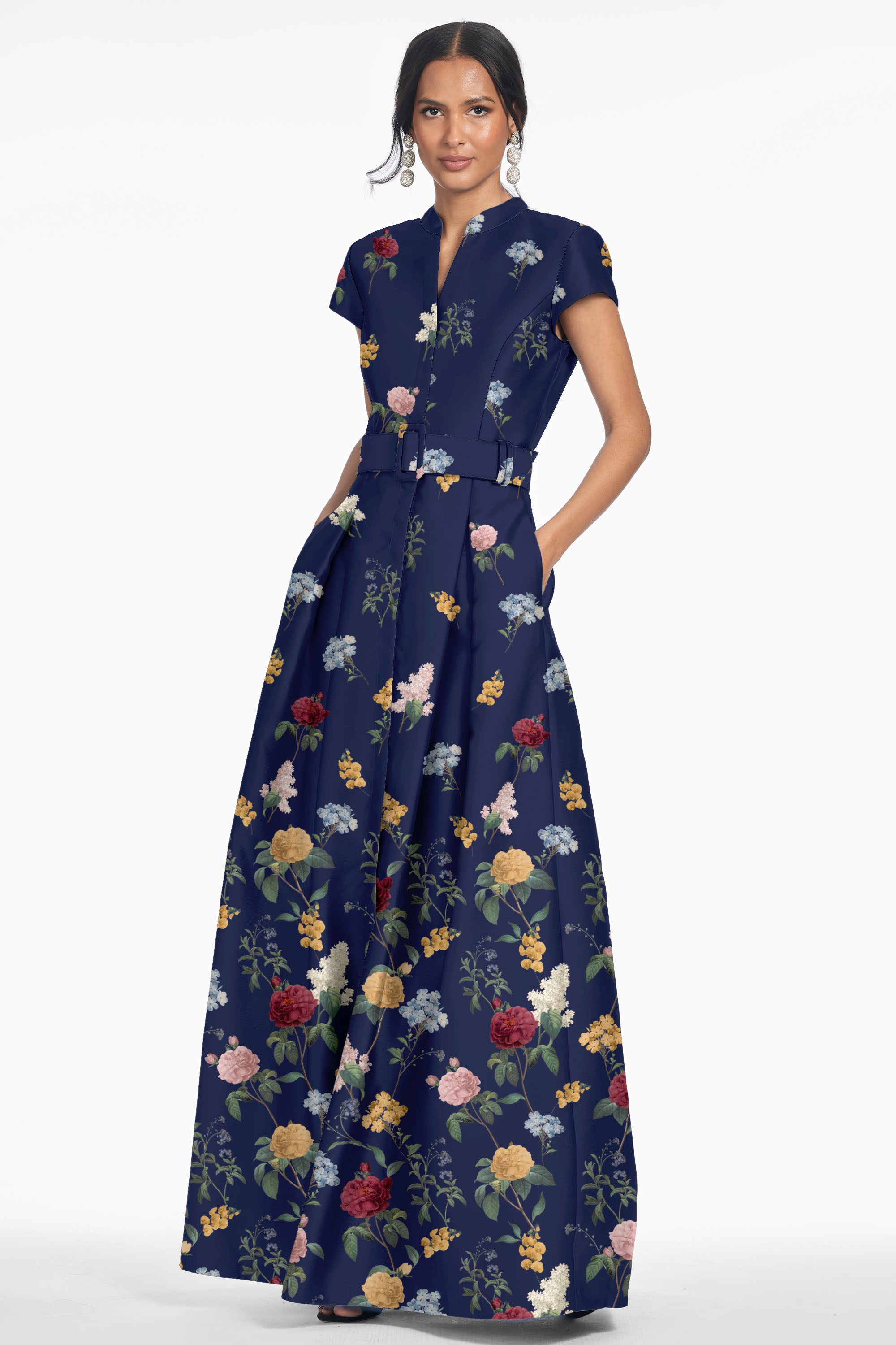 MARTA GOWN - MIDNIGHT MAGIC GARDEN DEGRADE