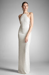 Morgan Gown - Ivory Sequins
