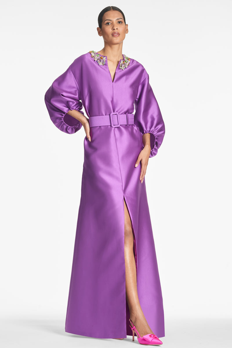 Olympia Gown - Grape