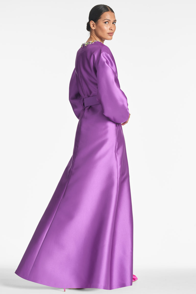 Olympia Gown - Grape