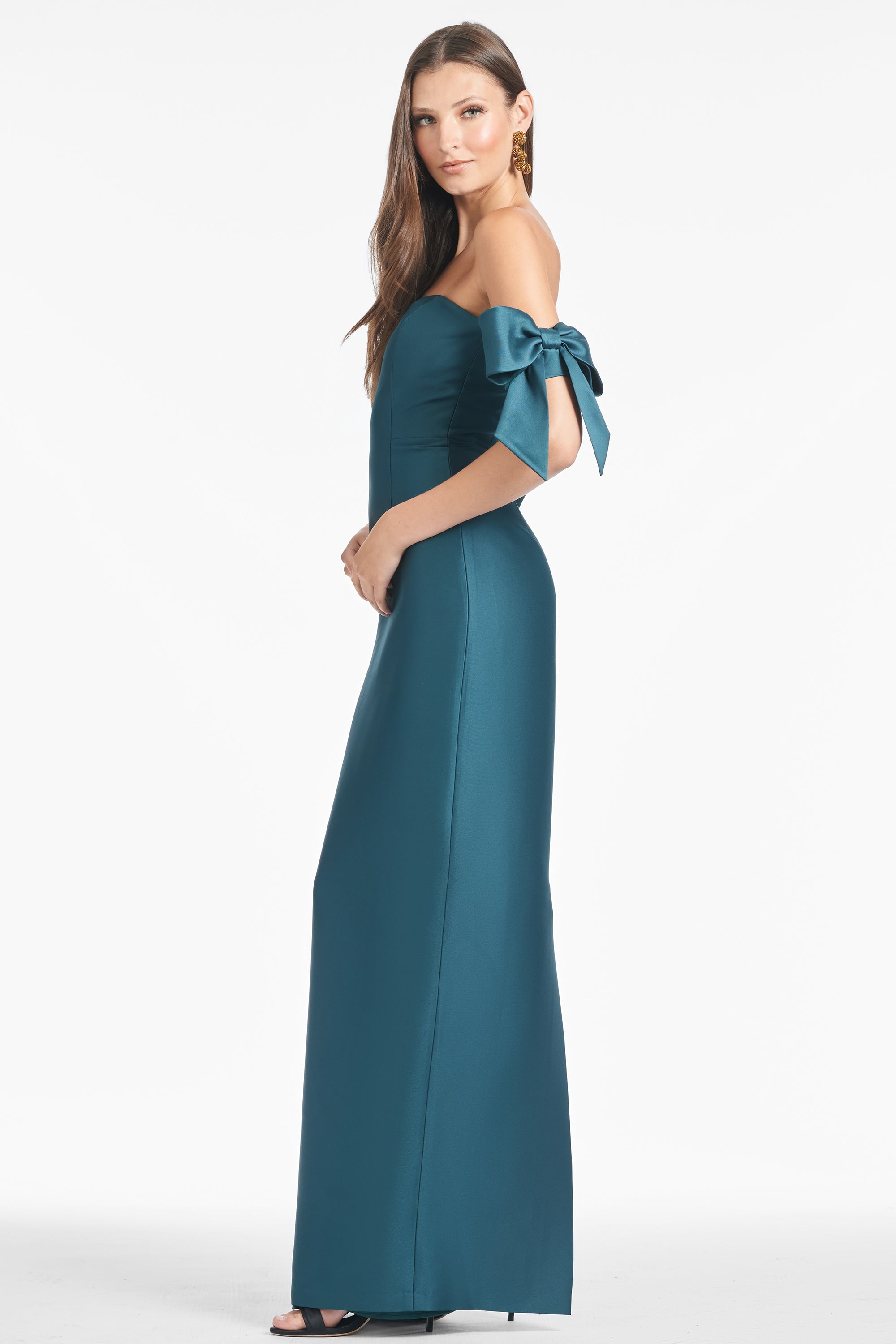 Marlena Gown - Tourmaline Green - Final Sale