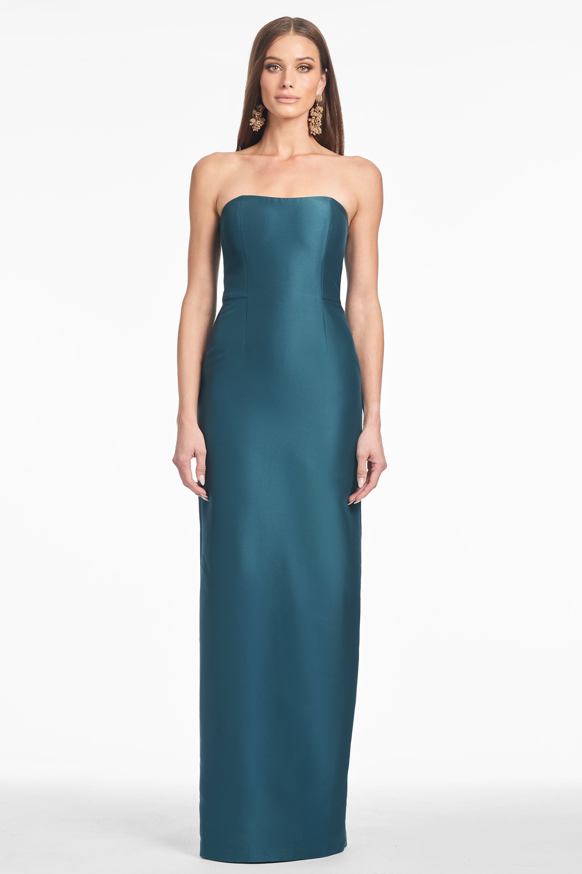 Marlena Gown - Tourmaline Green - Final Sale