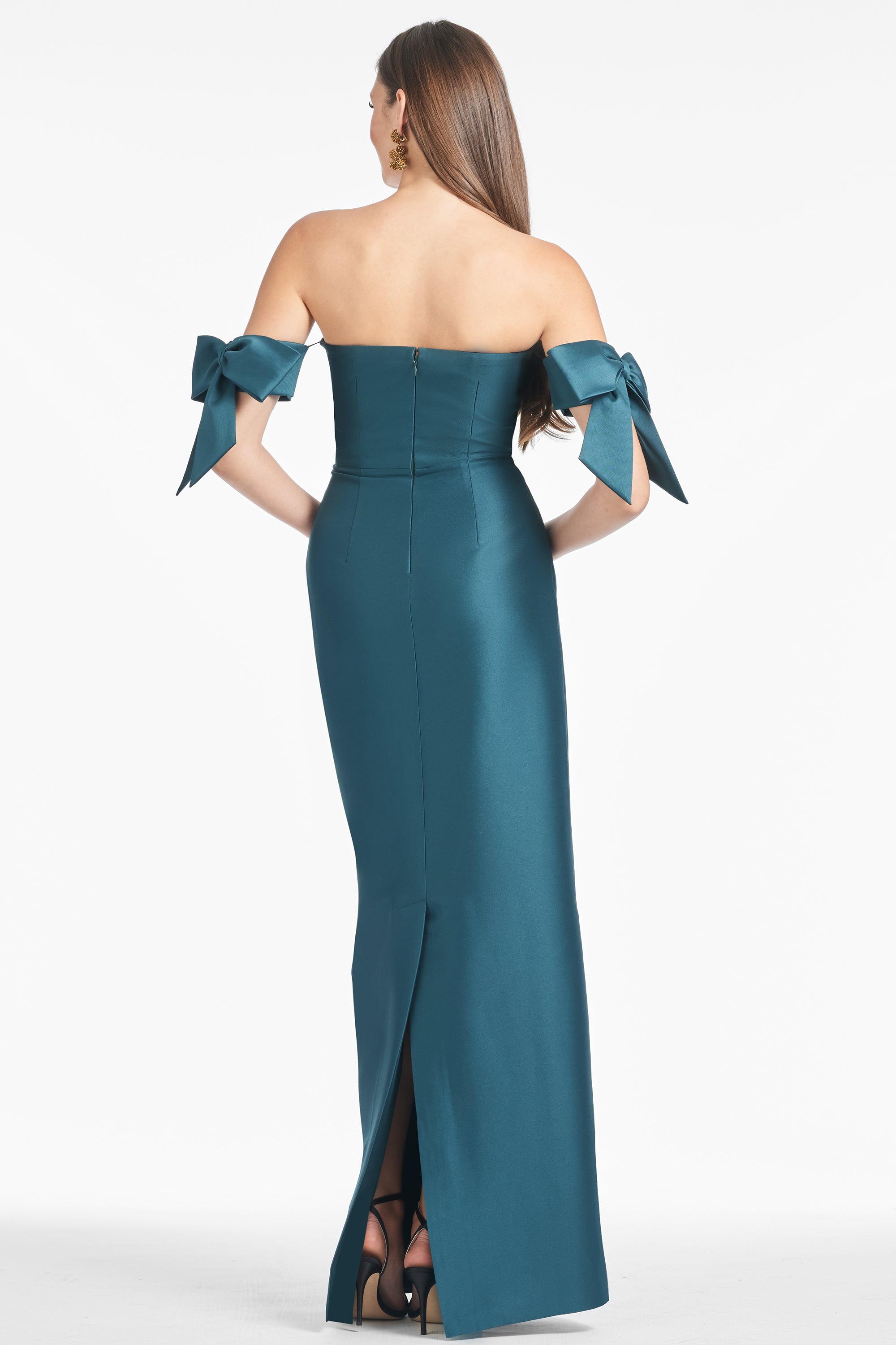 Marlena Gown - Tourmaline Green - Final Sale