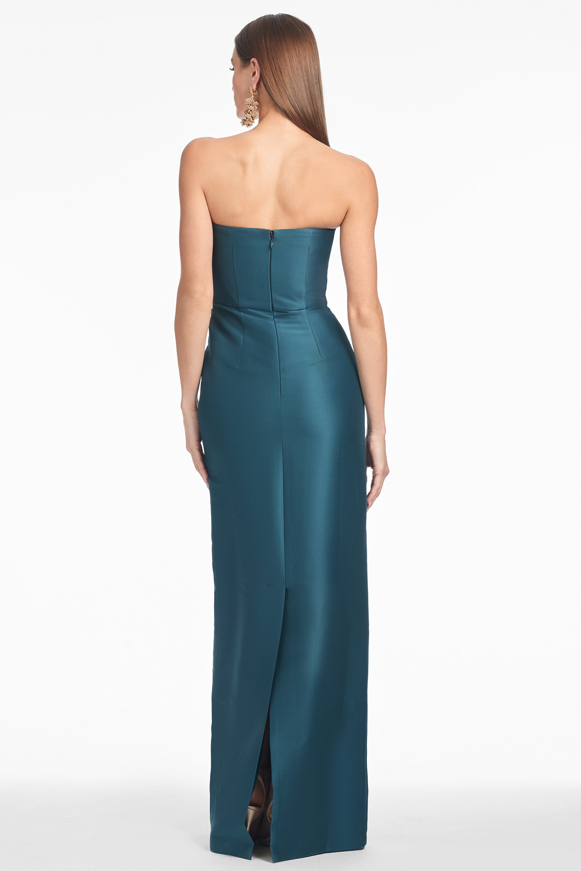 Marlena Gown - Tourmaline Green - Final Sale