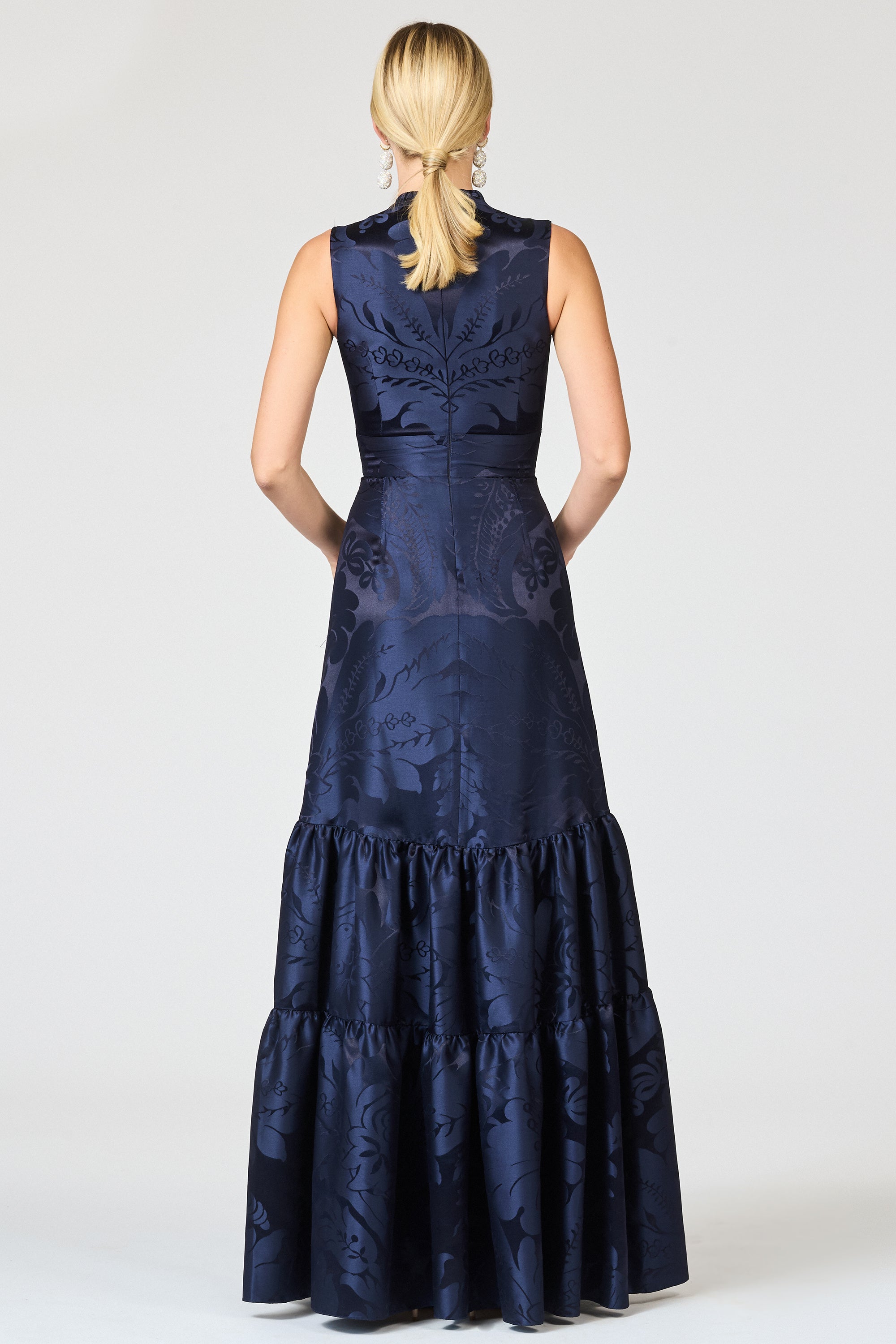 CELLA GOWN - DEEP OCEAN