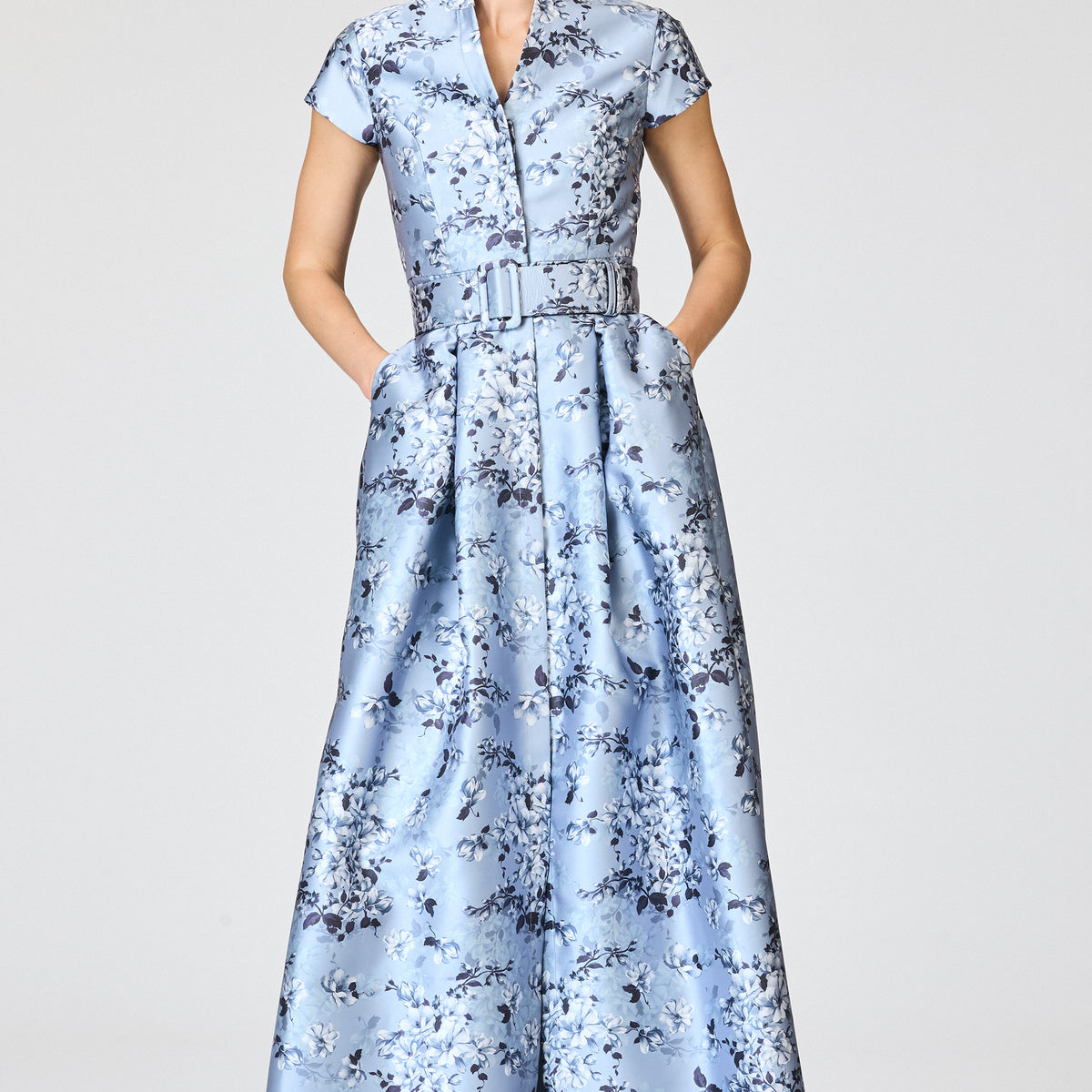 MARTA GOWN in ICED CHERRY BLOSSOM - Sachin & Babi MARTA GOWN in ICED CHERRY BLOSSOM - Sachin & Babi