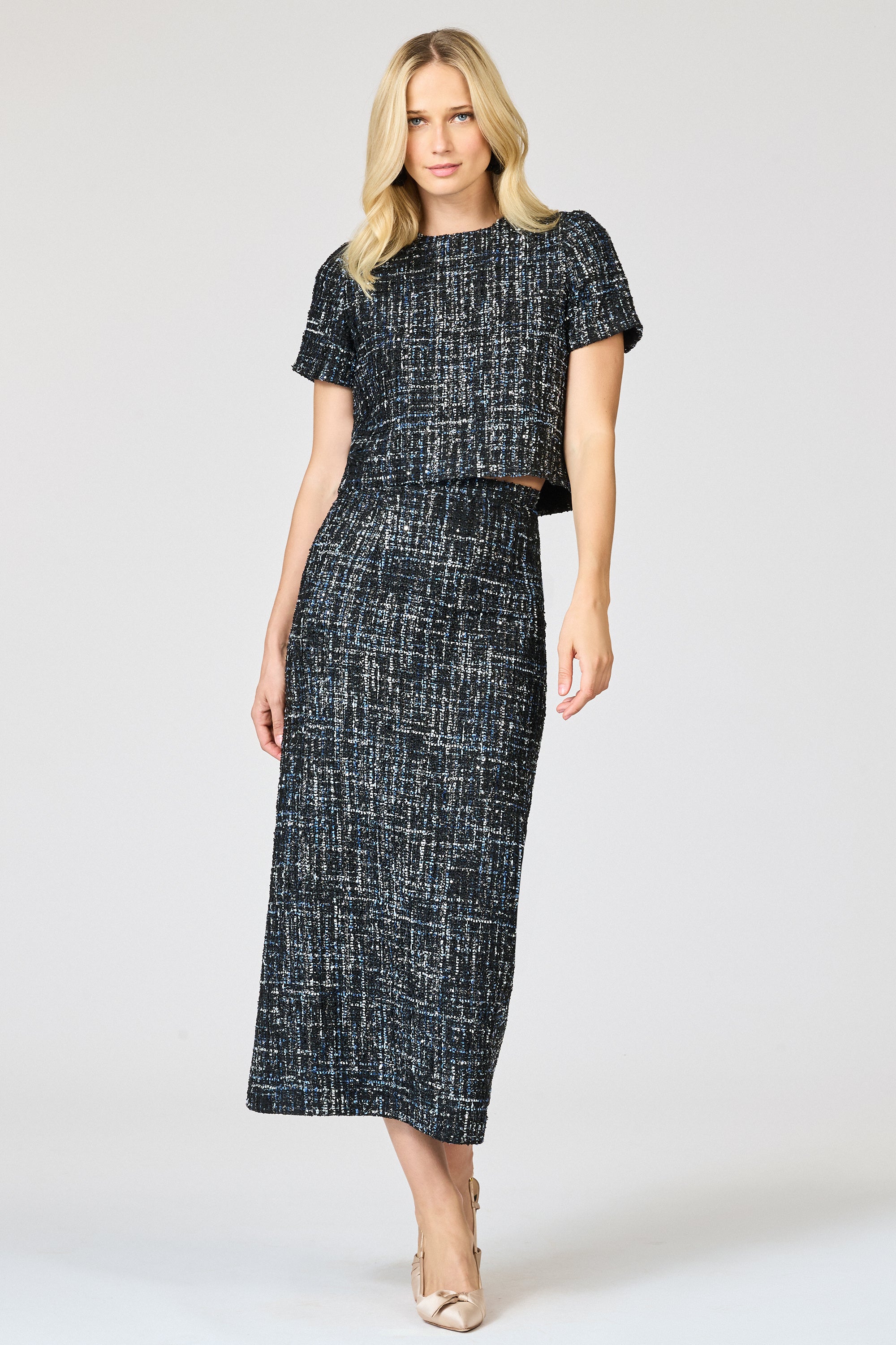 ADORA SKIRT - OBSIDIAN FROST