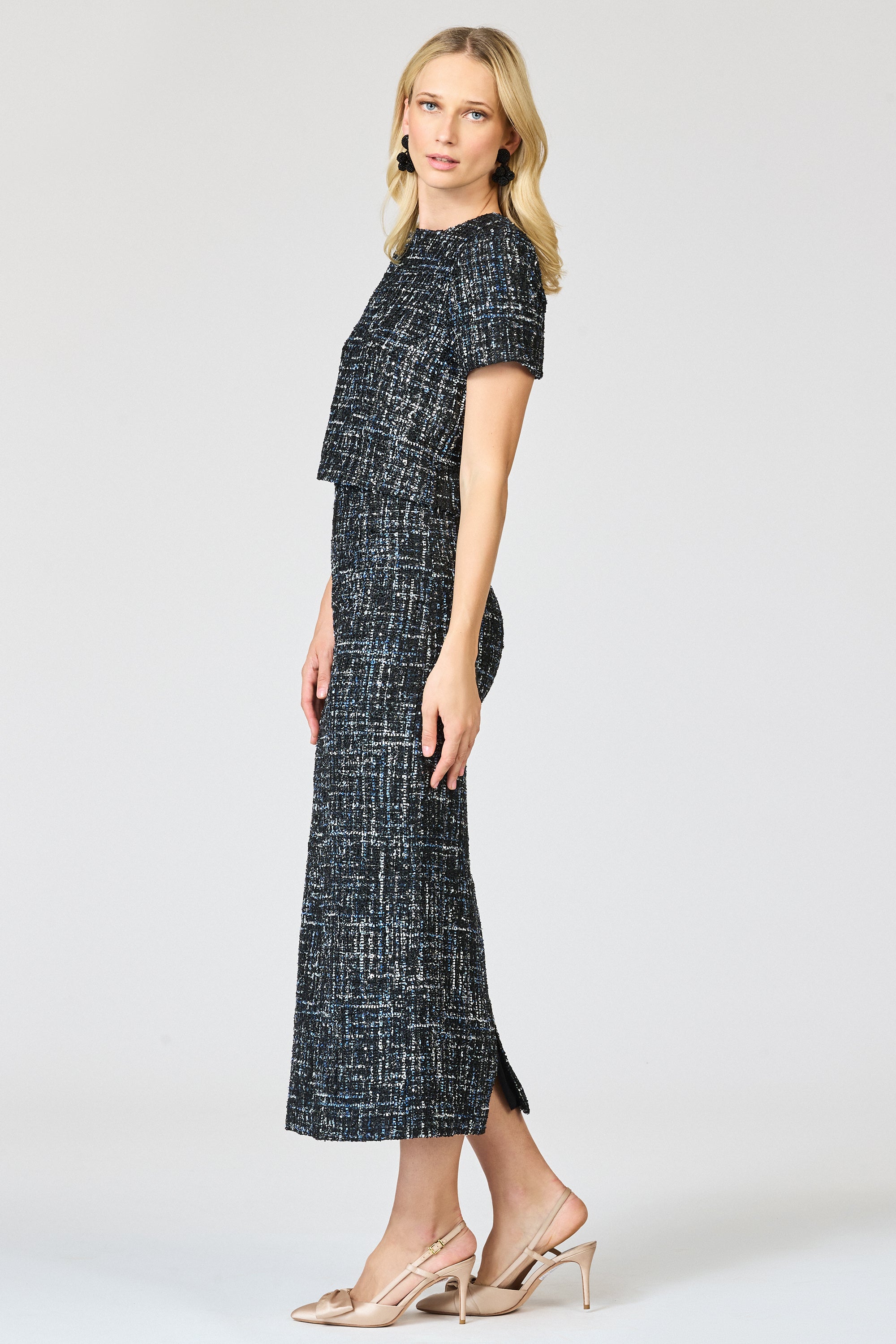 ADORA SKIRT - OBSIDIAN FROST