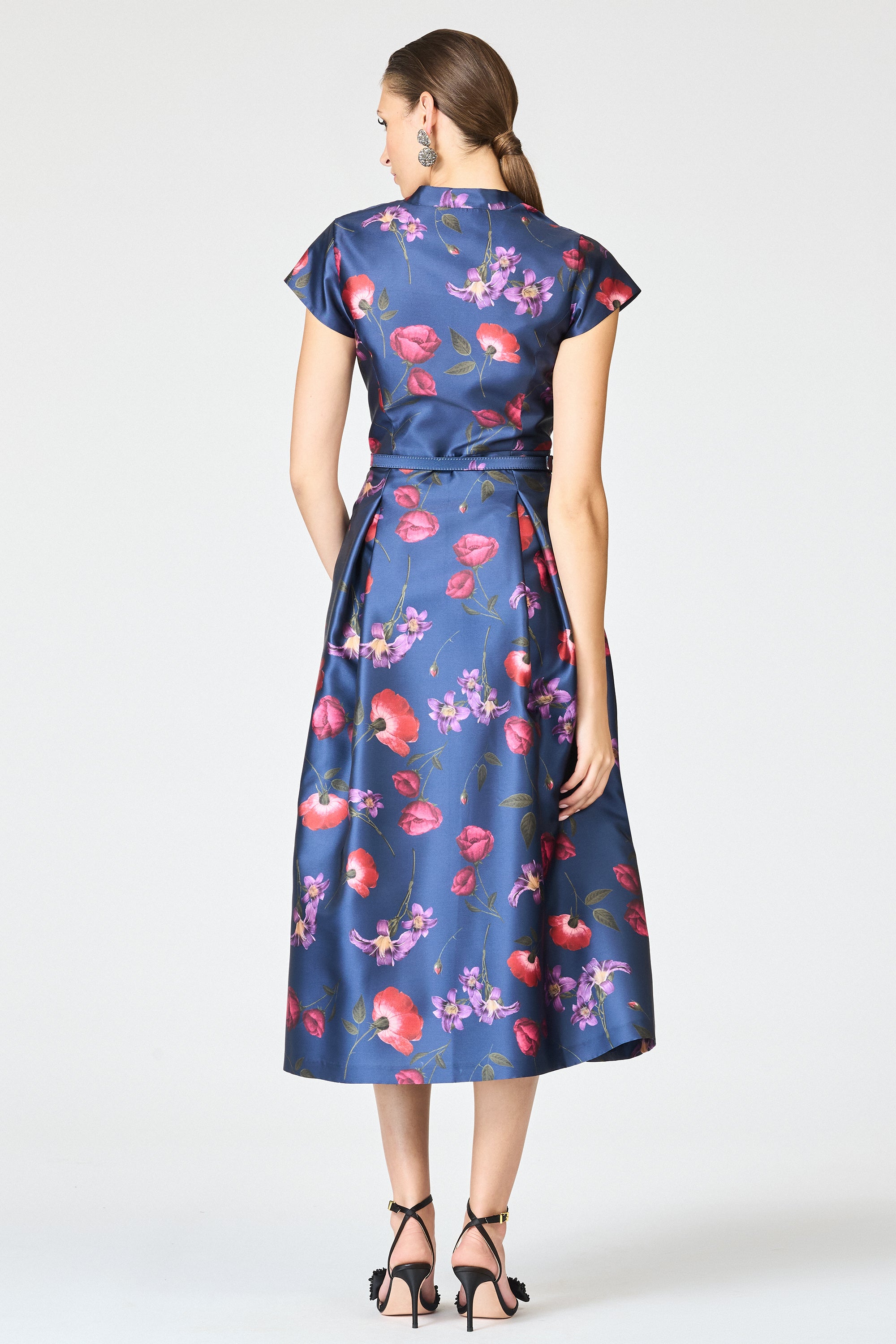 MARTINE DRESS - MIDNIGHT JARDIN